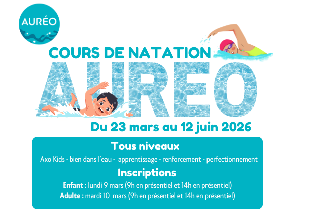 Cours de natation - enfant et adulte